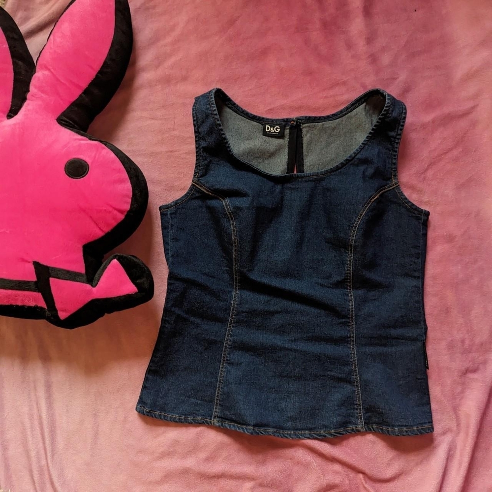 D&G Denim Top - Blue